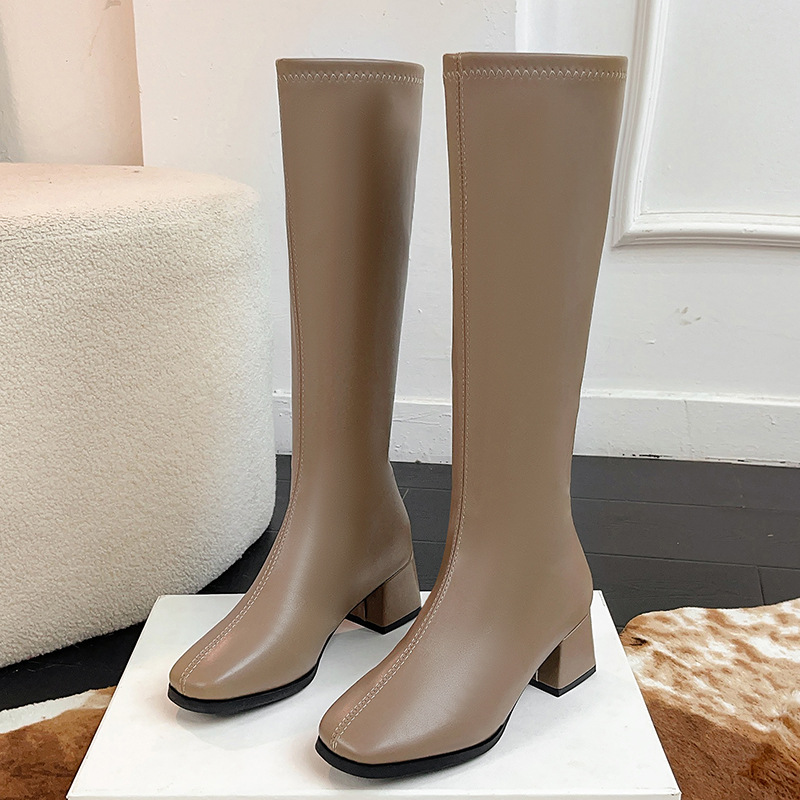 Damskie długie kozaki - hit se – Knee High Boots Women recenzja i cena