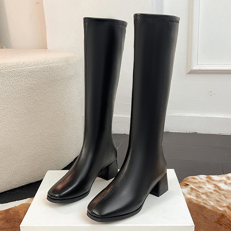 Damskie długie kozaki - hit se – Knee High Boots Women recenzja i cena