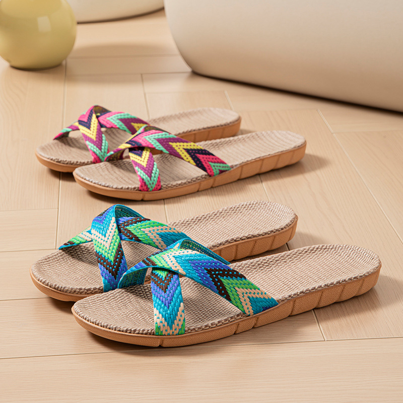 Konopne damskie kapcie domowe  – Mule Slip On recenzja i cena