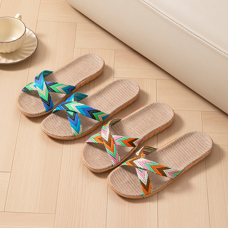 Konopne damskie kapcie domowe  – Mule Slip On recenzja i cena