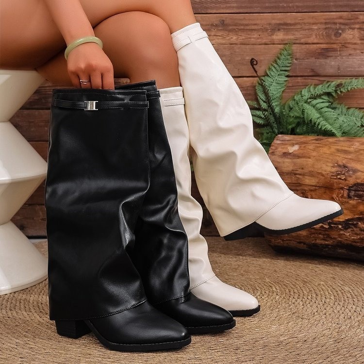 Szpiczaste botki na wysokim ob – Sock Boot Women recenzja i cena
